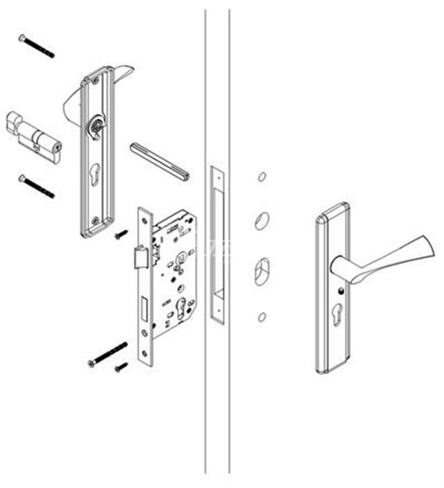 門(mén)鎖安裝注意事項(xiàng)